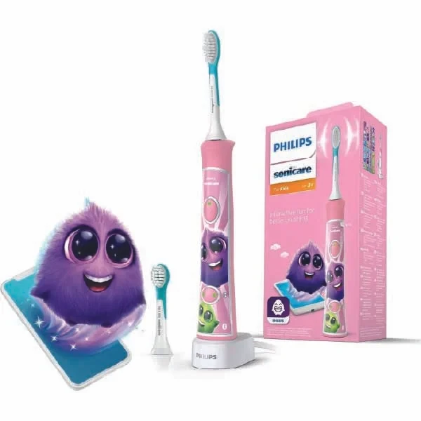 Philips Battery Powered Sonicare for Kids Sonic Electric Toothbrush (Model HX6352/42)